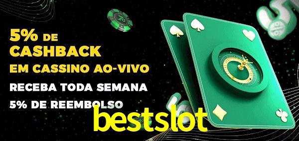 Promoções do cassino ao Vivo bestslot
